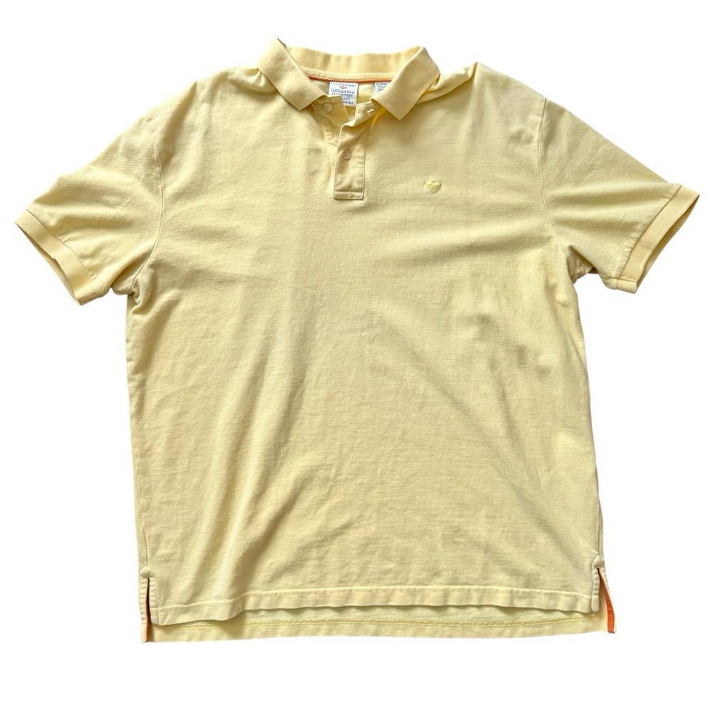Dockers 100% cotton Polo Shirt Yellow Size XL